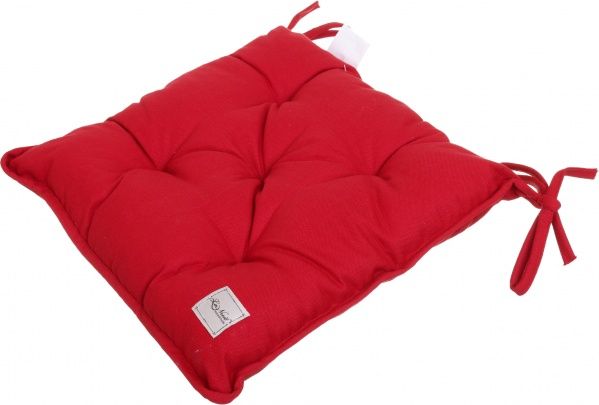 Подушка на стул Красочность красная La Nuit