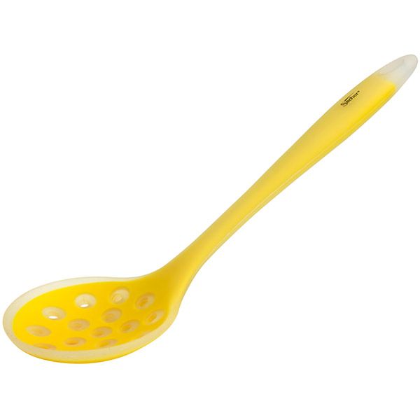 Шумовка Sacher силіконова жовта