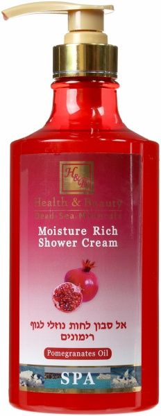 Гель для душу Health and Beauty Гранат 780 мл