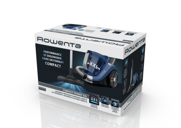 Пылесос Rowenta Compact Power Cyclonic RO4881EA blue 