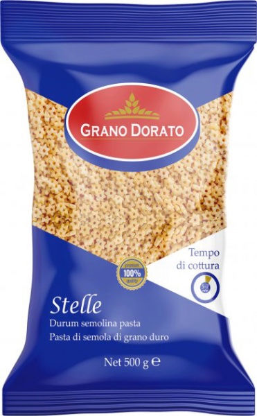 Макарони ТМ GRANO DORATO Зірочки 500 г (STELLE) 