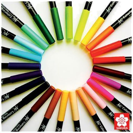 Маркер акварельний Sakura KOI (137) морська хвиля 