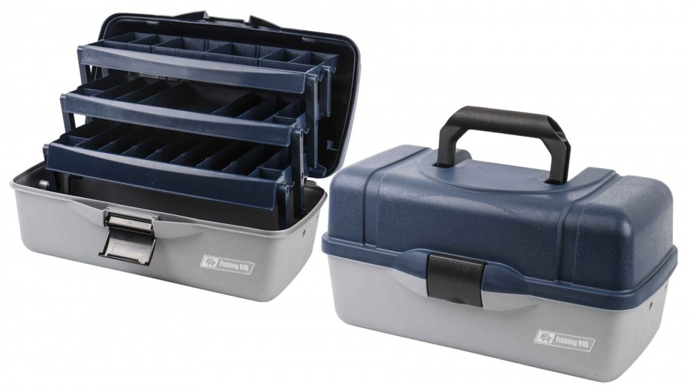 Ящик-органайзер Fishing ROI трехполочный 40*22*21 MB93005