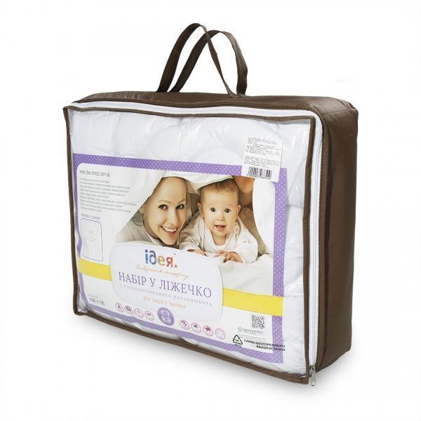 Одеяло детское зимнее Air Dream Медвежонок IDEIA белый 8000012294 