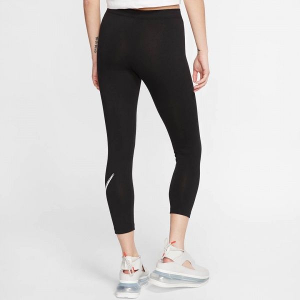 Лосини Nike W NSW LGGNG CLUB CROP FUTURA CK3967-010 S чорний