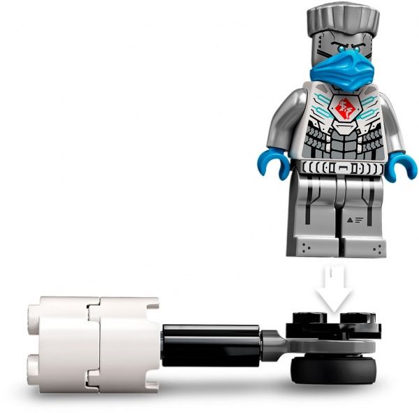 Конструктор LEGO Ninjago Зейн против Ниндроида 71731