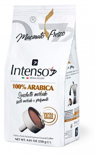 Кава мелена Intenso 100% Arabica 250 г 