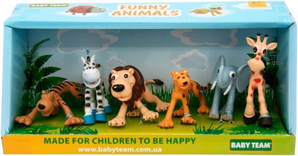 Набор игрушек Baby Team Сафари 4824428088305