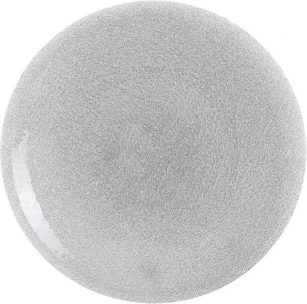 Блюдо Seta 33 см срібне Decor Cam 