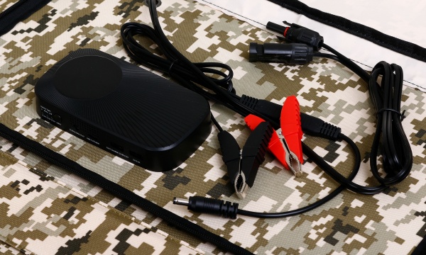 Зарядний пристрій розкладний портативний 120W ALT-120 мілітарі