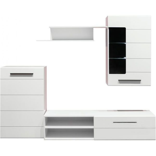 Стінка Лєна Gerbor білий матовий 