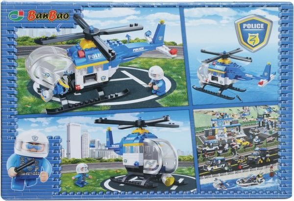 Конструктор BanBao Нова поліція Гелікоптер