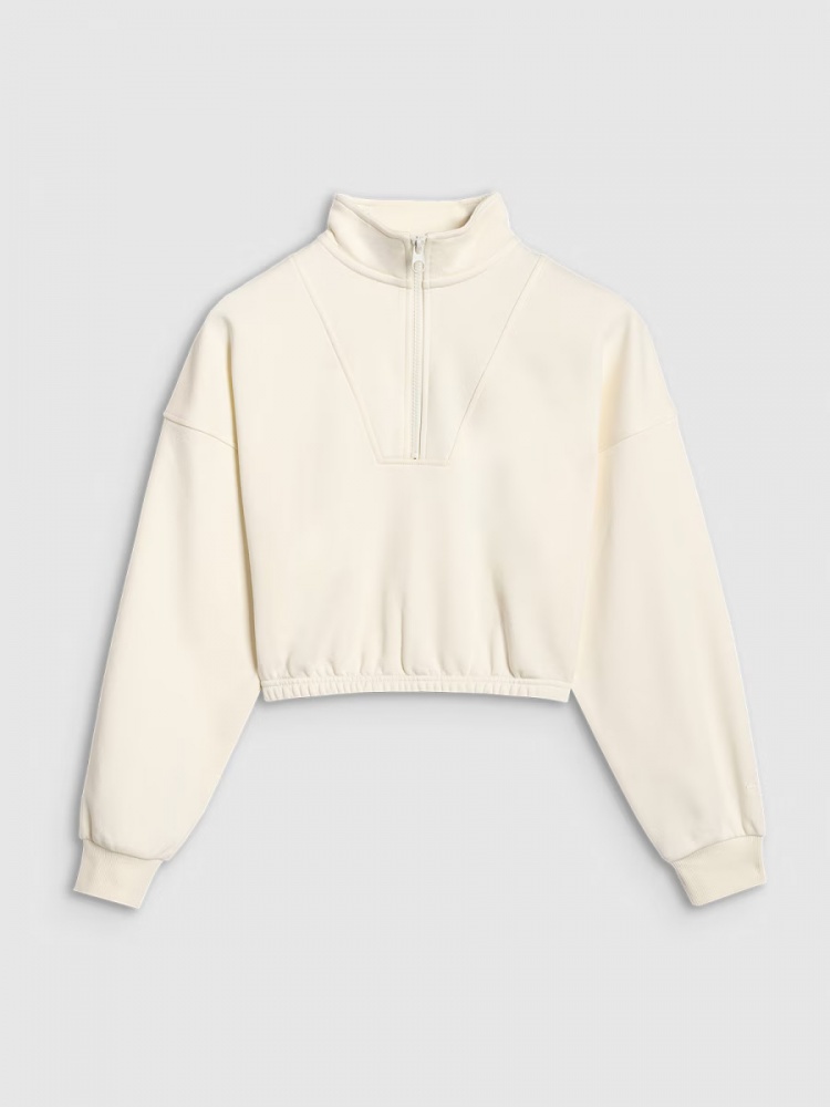 Джемпер 4F SWEATSHIRT F1939 4FJWAW25TSWSF1939-11S р.152 бежевый