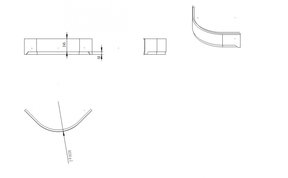 Піддон душовий HES EVO 90×90×35