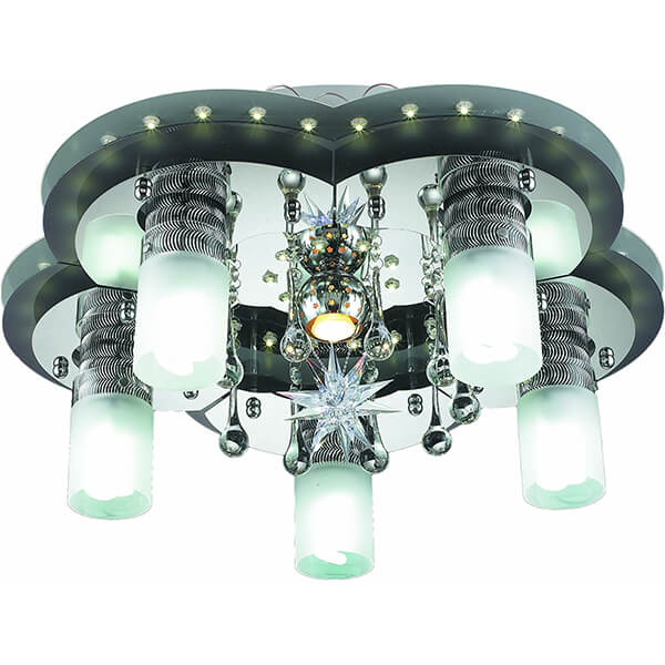 Люстра Altalusse LV203-06 белый/хром