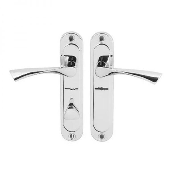 Ручка на планке Apecs Avers HP-42.0123-S-C-CR-R сувальдный 42 мм хром