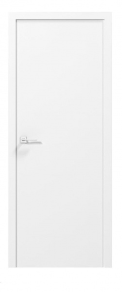 Дверне полотно Rodos Paint-1 ПГ 700 мм білий матовий