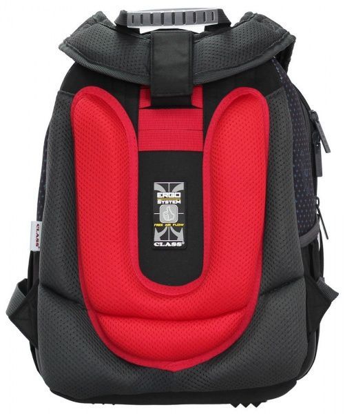 Рюкзак каркасный CLASS SchoolCase Mini Red Car 2 отделения 2106C