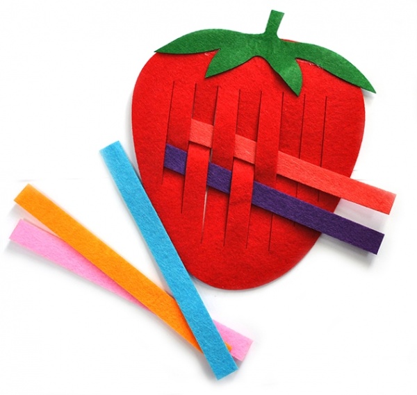 Набір Діамантові ручки з фетру Полуничка 120686