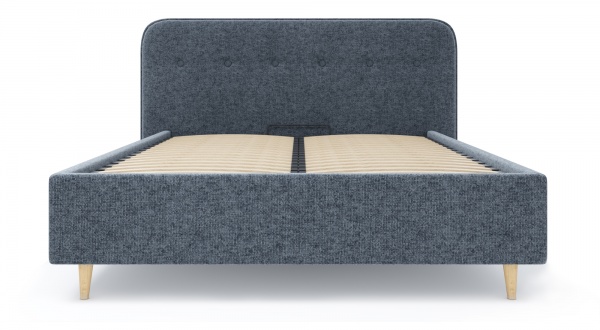 Кровать с подъемным механизмом SOFYNO Белла 180x200 см синий 