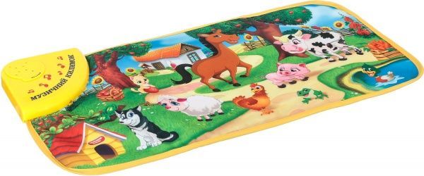 Развивающий коврик Країна Іграшок Поющее подворье KI-781-U