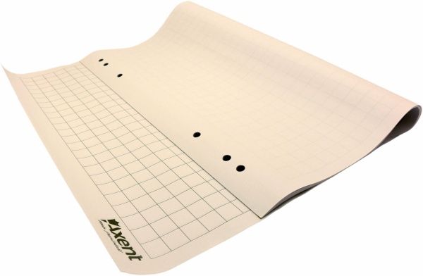 Блок паперу для фліпчарту 64*90 20 аркушів клітинка Axent