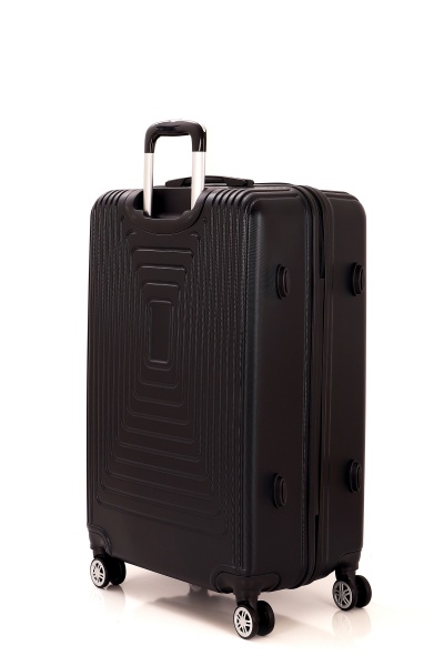 Валіза 100 л чорний MCS V360 на 4 колесах L 28