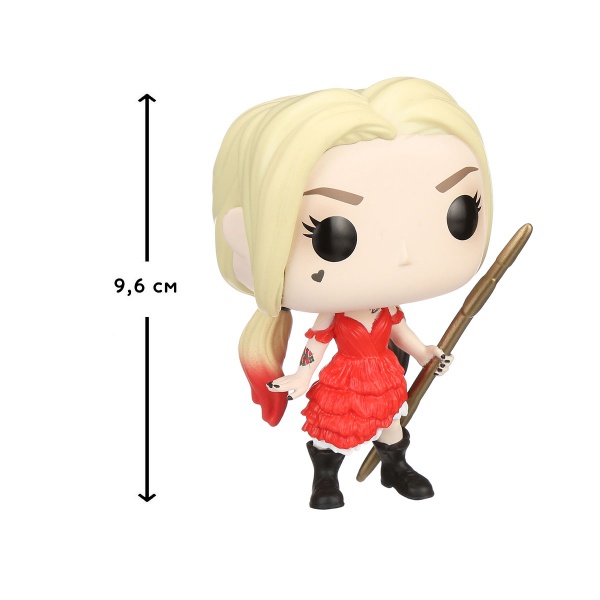 Фигурка Funko Pop! серии Отряд самоубийц_Харли Квинн в красном платье 