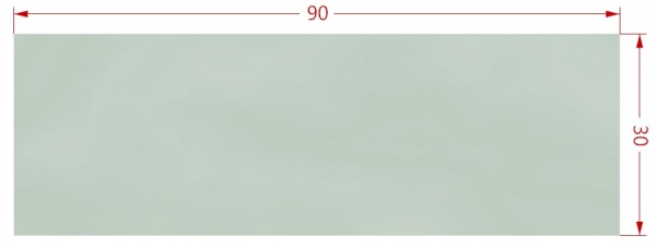 Плитка Ceramika Color Spettacolo Salvia Rett SCP002 30x90 