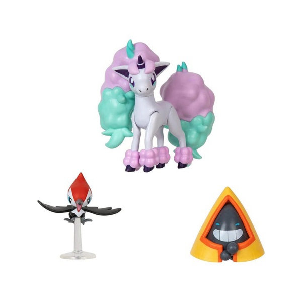 Игровой набор Pokemon Снорант, Пикипек, Понита PKW3053 