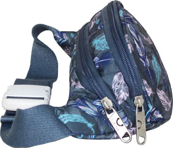 Сумка на пояс Bella Перышки 13x21x5 см 202664 255 Bagland