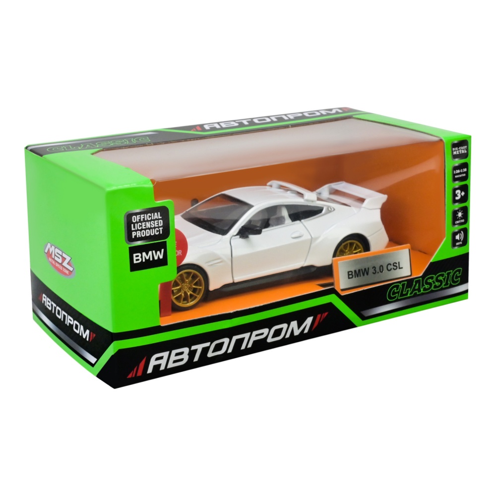 Машинка Автопром 1:26 BMW 3.0 CSL 68732