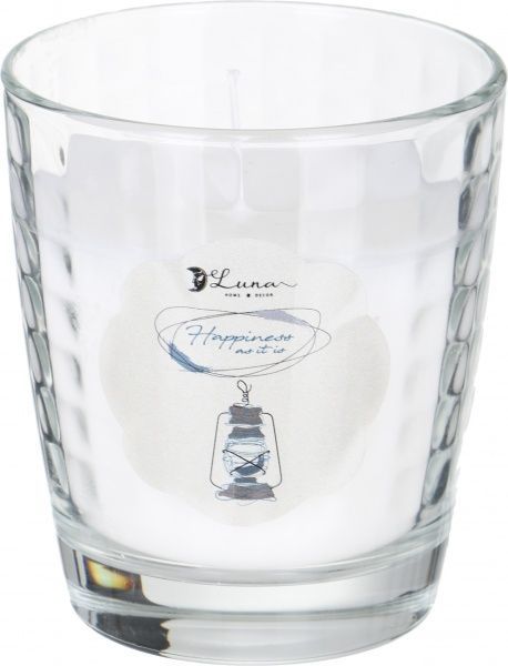 Свічка Hygge musk powder в склянці Luna