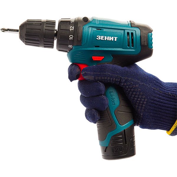 Шуруповерт акумуляторний Зенит ЗША-1213 А Li-2Б 843859