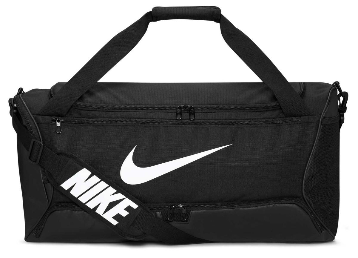Спортивна сумка Nike NK BRSLA M DUFF IB4392-010 40 л чорний — фото 1