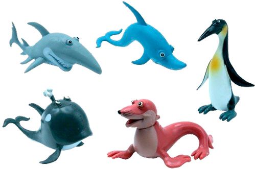 Игровой набор Baby Team Oкеан 5 шт 
