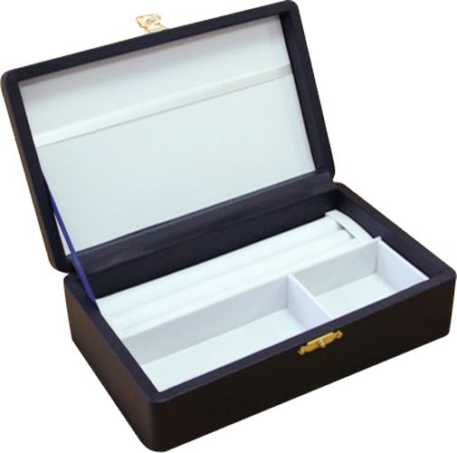 Шкатулка для украшений Геба синий/белый 178x110x60