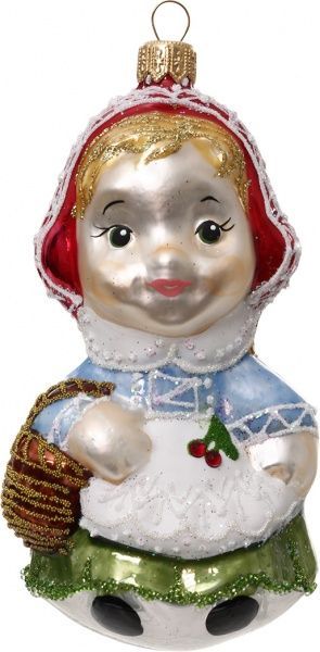 Елочная игрушка Красная шапочка 13 см 