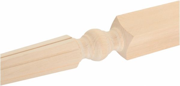 Балясина буковая фрезерованная 50x50x900 мм