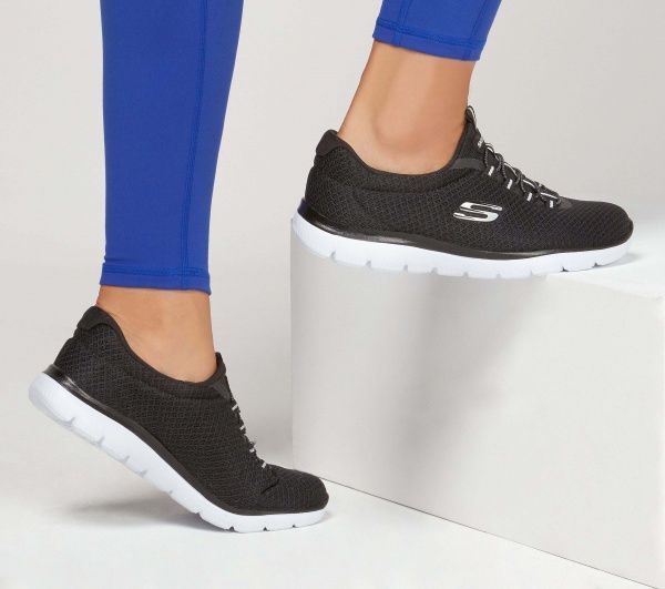 Кроссовки Skechers 12980 BKW р.US 7 черный