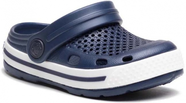 Сабо Coqui 6423 Navy/White р.EUR 26/27 темно-синий с белым