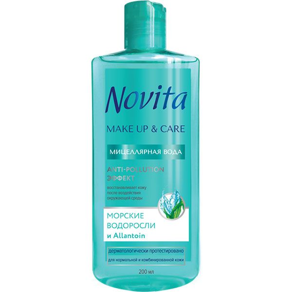 Мицеллярная вода Novita Make Up & Care 200 мл