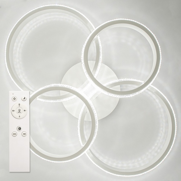 Люстра світлодіодна Luminaria 135 Вт білий PALERMO 135W 4R 865/675 