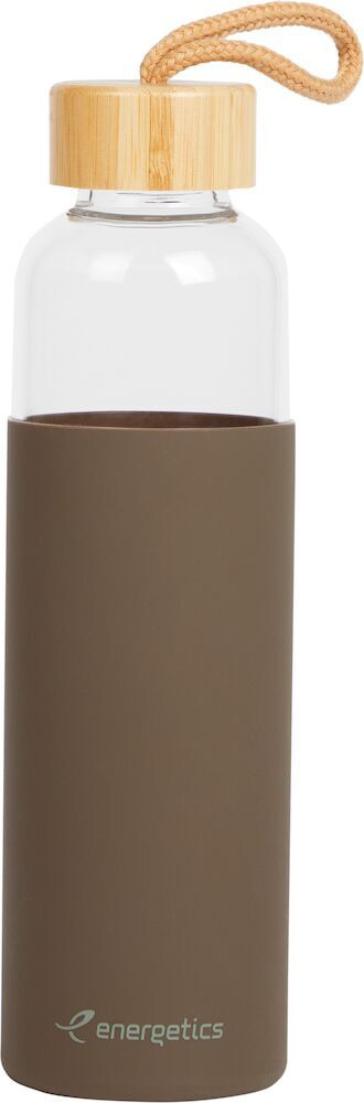 Спортивна пляшка Energetics Glass Bottle Bamboo II 420122-906159