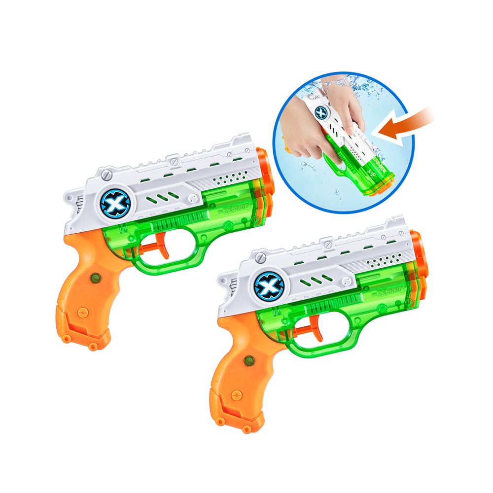 Бластер водный Zuru Fast Fill Nano Double Pack 56334R