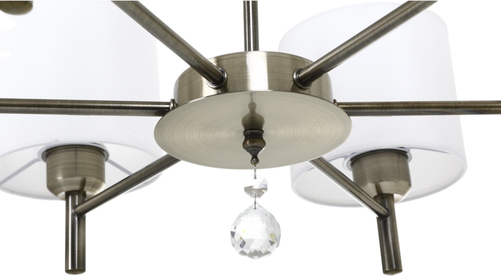 Люстра Sensio Gras 6x40 Вт E27 бронза LS-07236/6AW-E2740W