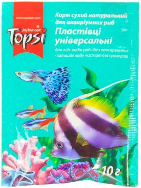 Корм Topsi Универсальный 10 г