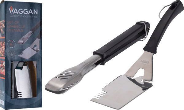 Лопатка та щипці, для грилю 35,5 см