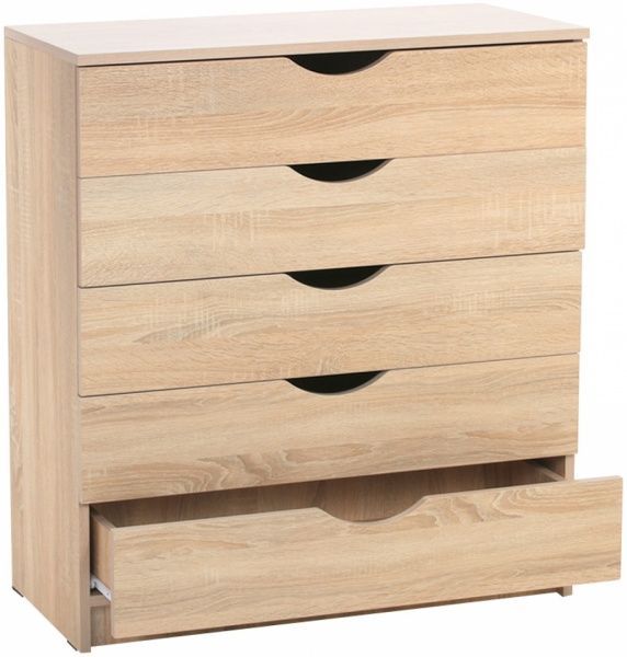 Комод ЭКО – 5 дуб сонома 