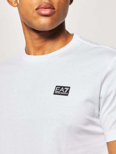 Футболка EA7 TRAIN CORE ID LABEL M TEE PJT3Z-3HPT02-1100 S білий